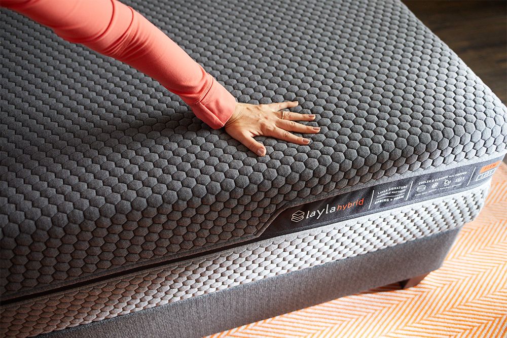 Woman laying on kapok pillow